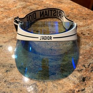 Blue dior club 1 visor